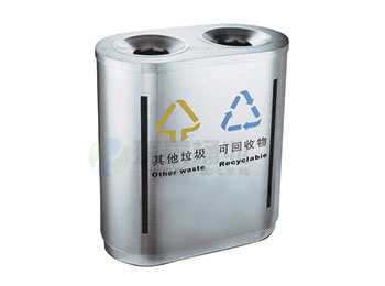 圓形不銹鋼室內分類垃圾桶HT-BXG1560,不銹鋼,垃圾桶,HT-BXG1560,不銹鋼,垃圾桶,HT-