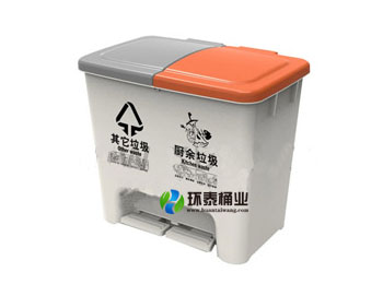 分類(lèi)腳踏20L塑料垃圾桶HT-SL3840,分類(lèi),腳踏,20L,塑料,垃圾桶,HT-SL3840,