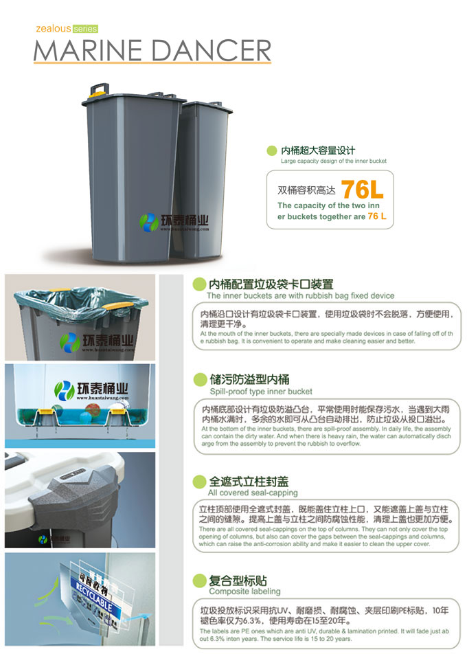 萬德福分類垃圾桶