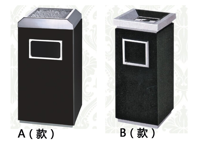 黑金帶滅煙盒室內垃圾桶