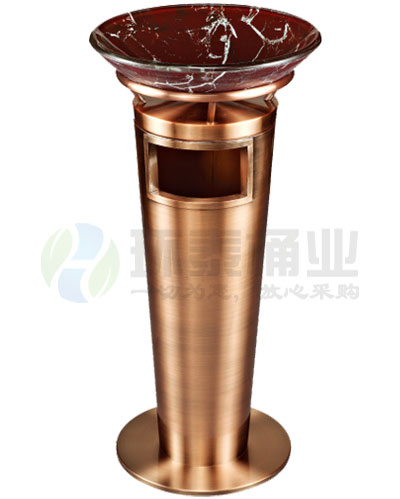 寶鼎大理石室內垃圾桶
